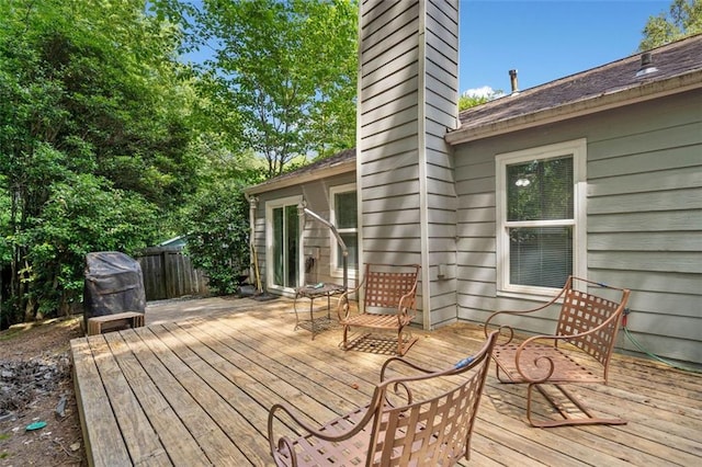 10650 Colony Glen Dr, Johns Creek, GA 30022 - view of wooden terrace