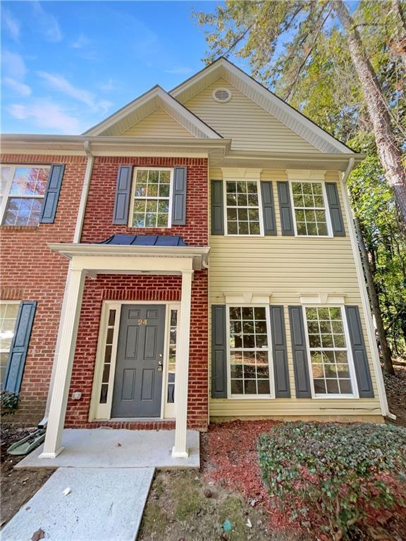 20 Pine Canyon Dr SW Unit 24, Atlanta, GA 30331 - view of front of property with brick siding