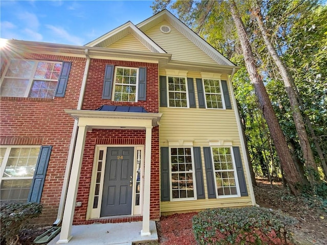 20 Pine Canyon Dr SW Unit 24, Atlanta, GA 30331 - view of front of home with brick siding