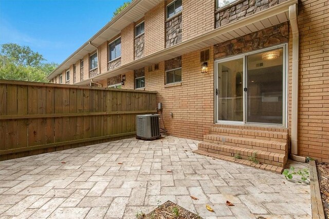 100 Biscayne Dr NW Unit C1, Atlanta, GA 30309 - view of patio / terrace with entry steps
