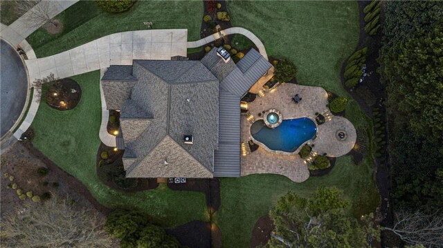 aerial view
