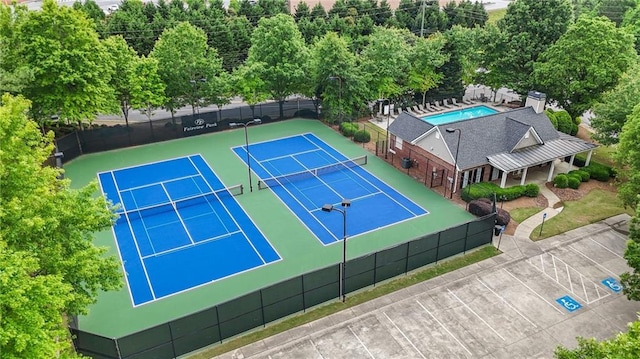 5989 Turfway Park Ct, Sugar Hill, GA 30518 - view of tennis court