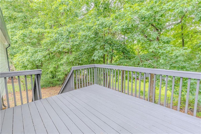 159 Aztec Way SE, Acworth, GA 30102 - view of wooden terrace