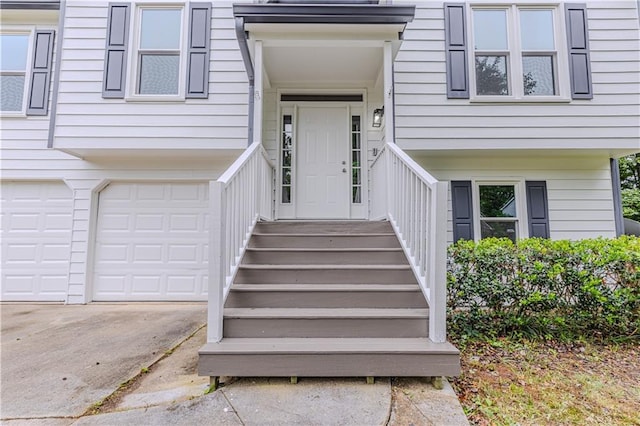 159 Aztec Way SE, Acworth, GA 30102 - doorway to property featuring driveway and an attached garage