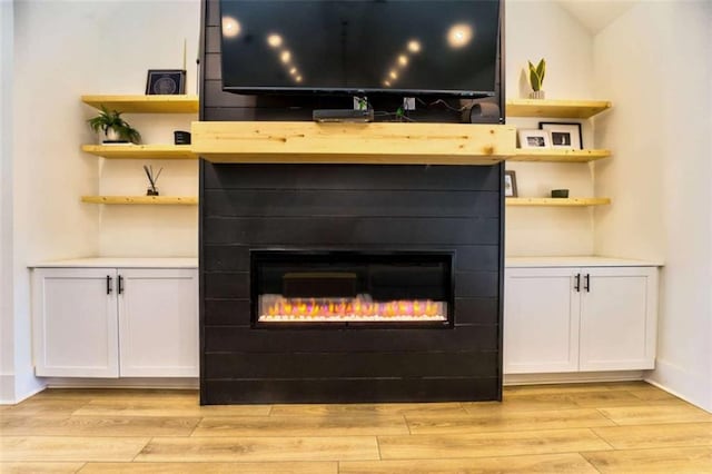 room details with wood-type flooring