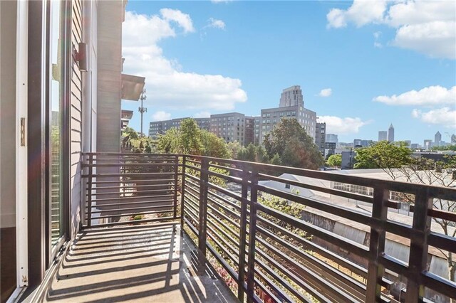 443 Plateau Pl NW, Atlanta, GA 30309 - balcony featuring a view of city