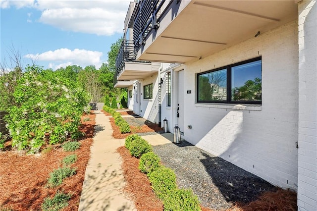 443 Plateau Pl NW, Atlanta, GA 30309 - view of side of home with a balcony
