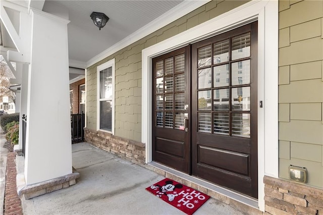 view of property entrance