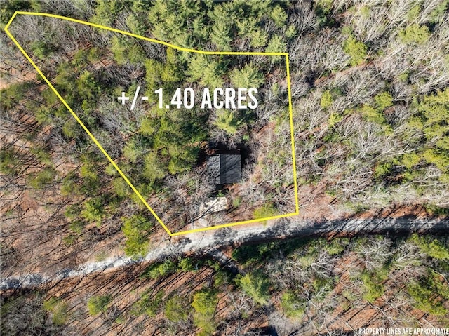 157 Beechwood Dr, Cleveland, GA 30528 - map of property location with property boundaries highlighted