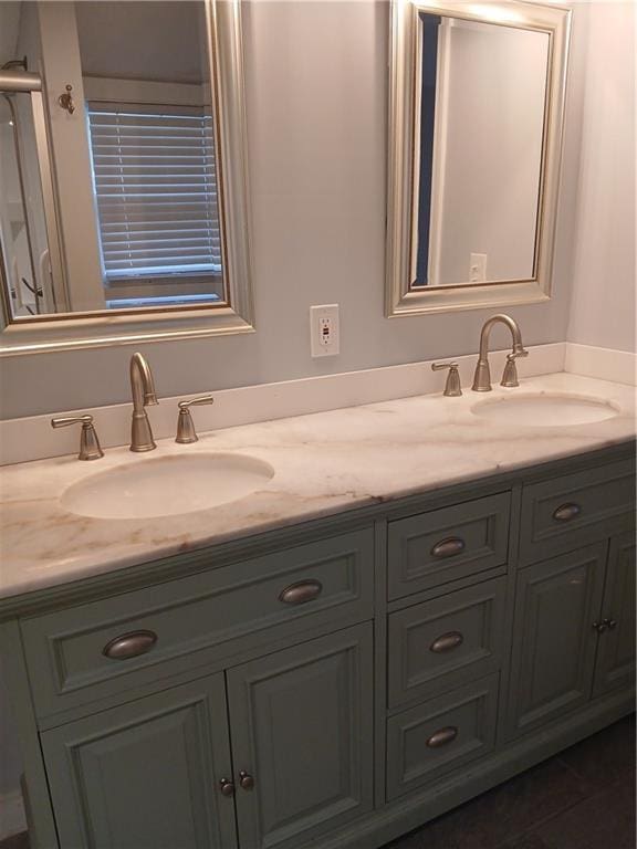 2218 Etowah River Rd, Dawsonville, GA 30534 - full bathroom with double vanity