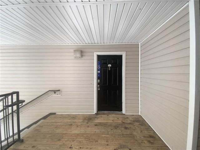3217 Fairington Dr, Lithonia, GA 30038 - property entrance with a deck