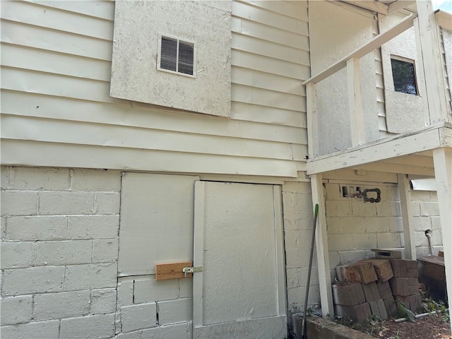 exterior details with visible vents