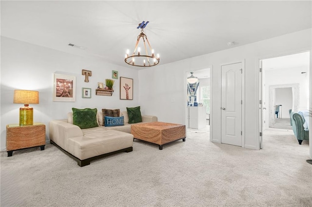 3246 Spicy Cedar Ln, Lithonia, GA 30038 - carpeted bedroom featuring a chandelier