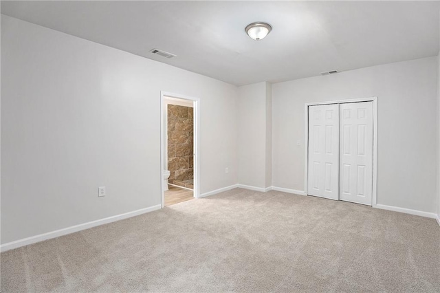 10950 Glenhurst, Duluth, GA 30097 - unfurnished bedroom with carpet floors, a closet, and ensuite bath