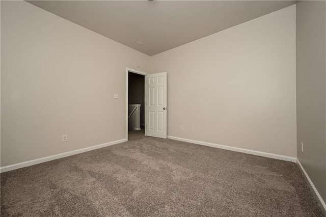 empty room with carpet floors