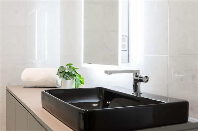 interior details with a sink