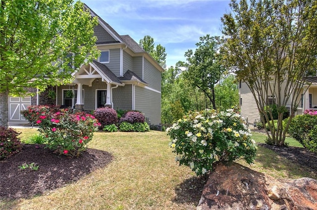 544 Pine Way, Dallas, GA 30157 - view of property exterior with a yard and roof with shingles