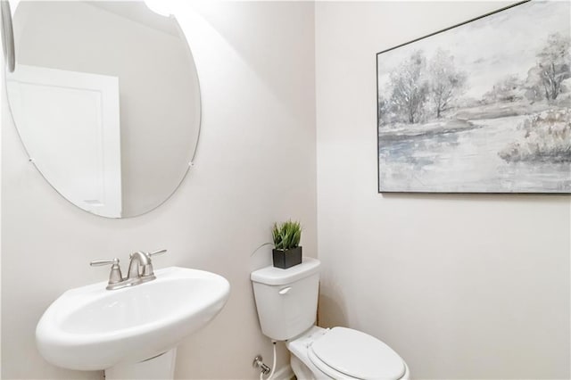 441 Spring View Dr, Woodstock, GA 30188 - bathroom featuring a sink and toilet