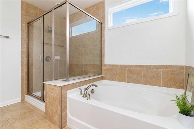 441 Spring View Dr, Woodstock, GA 30188 - bathroom featuring a bath and a shower stall