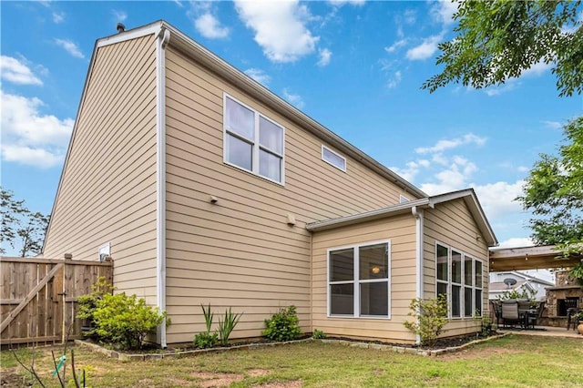441 Spring View Dr, Woodstock, GA 30188 - rear view of property with a patio