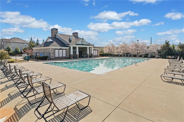 441 Spring View Dr, Woodstock, GA 30188 - community pool with a patio area