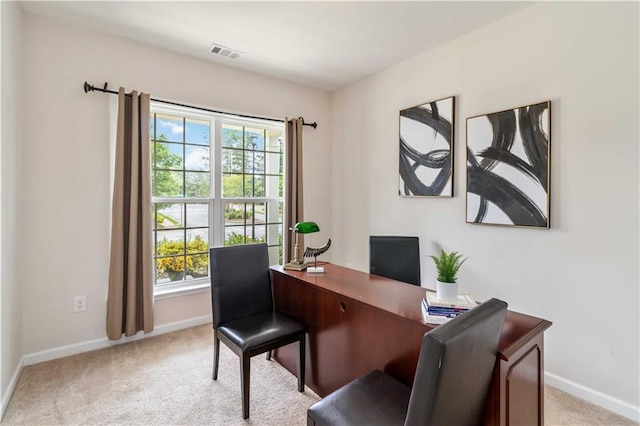 441 Spring View Dr, Woodstock, GA 30188 - office space with baseboards and light carpet