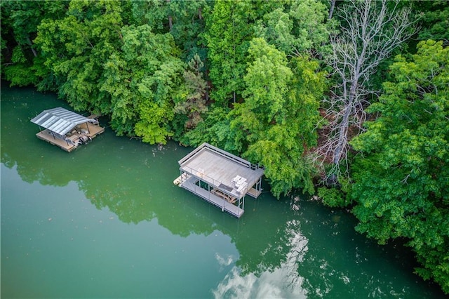 6006 Lanier Heights Cir, Buford, GA 30518 - bird's eye view of a nearby body of water