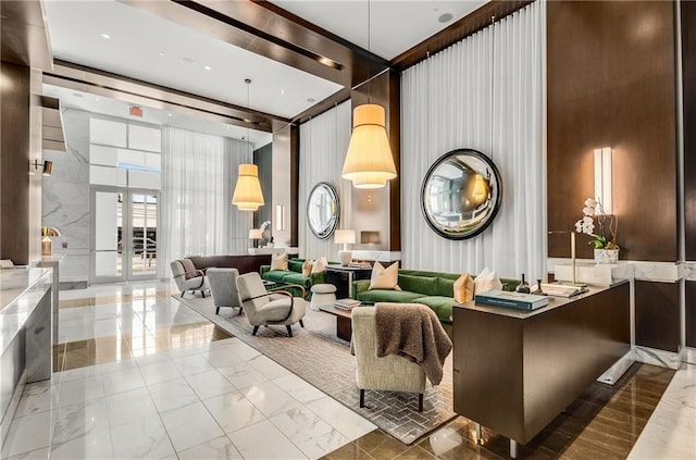 1820 Peachtree St NW Unit 804, Atlanta, GA 30309 - lobby with a towering ceiling