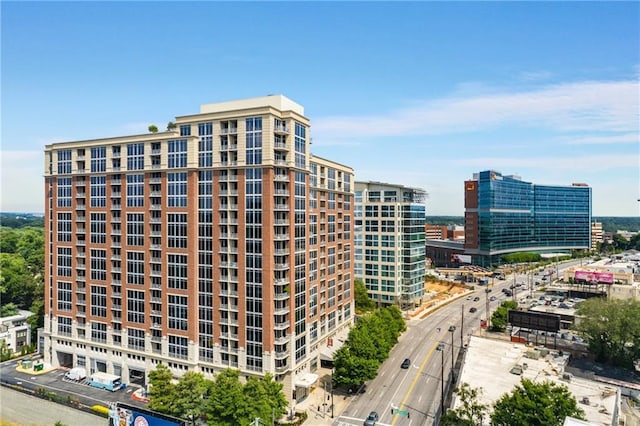1820 Peachtree St NW Unit 804, Atlanta, GA 30309 - view of apartment building / complex with a view of city