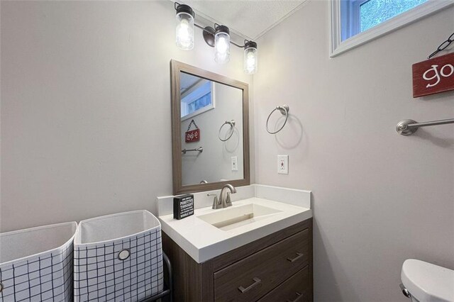 1140 Reading Dr NW, Acworth, GA 30102 - bathroom featuring toilet and vanity