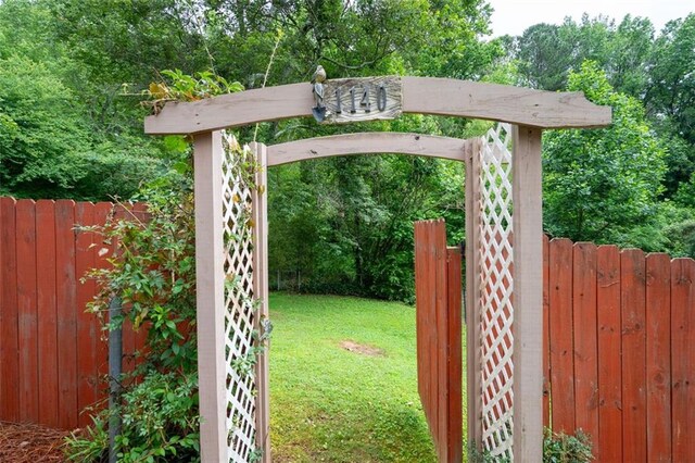 1140 Reading Dr NW, Acworth, GA 30102 - view of yard