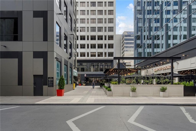 exterior space featuring a city view