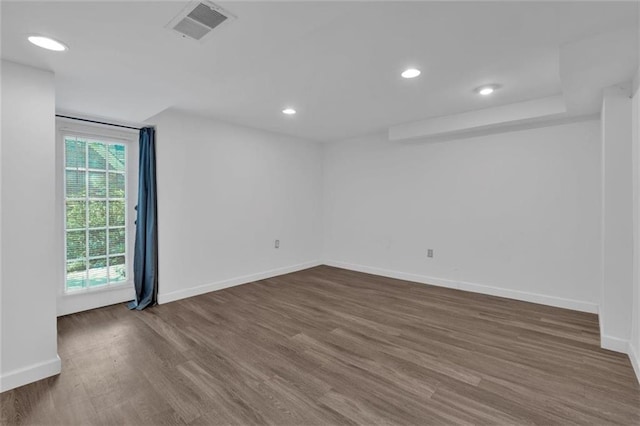 1618 Mason Mill Rd NE, Atlanta, GA 30329 - spare room featuring wood finished floors and recessed lighting