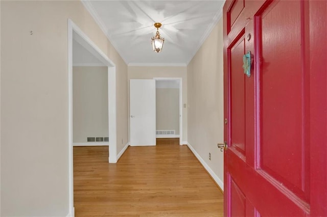 1618 Mason Mill Rd NE, Atlanta, GA 30329 - entrance foyer featuring light wood-type flooring and ornamental molding