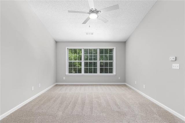 7000 Foxberry Ln, Roswell, GA 30075 - carpeted empty room with a textured ceiling and a ceiling fan