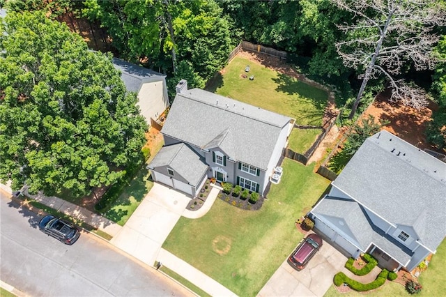 7000 Foxberry Ln, Roswell, GA 30075 - view from above of property