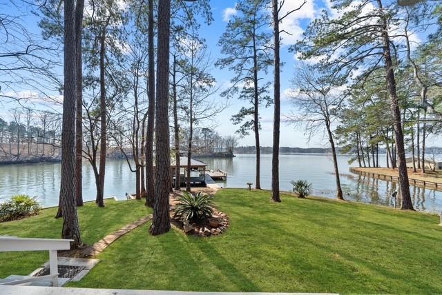 433 Dwain Ball Rd, Sparta, GA 31087 - view of yard featuring a water view
