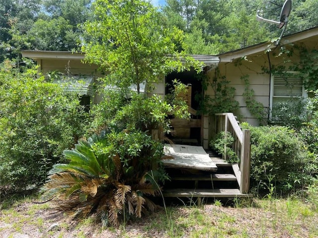 45 Oakwood Dr, Oglethorpe, GA 31068 - view of yard with a wooden deck