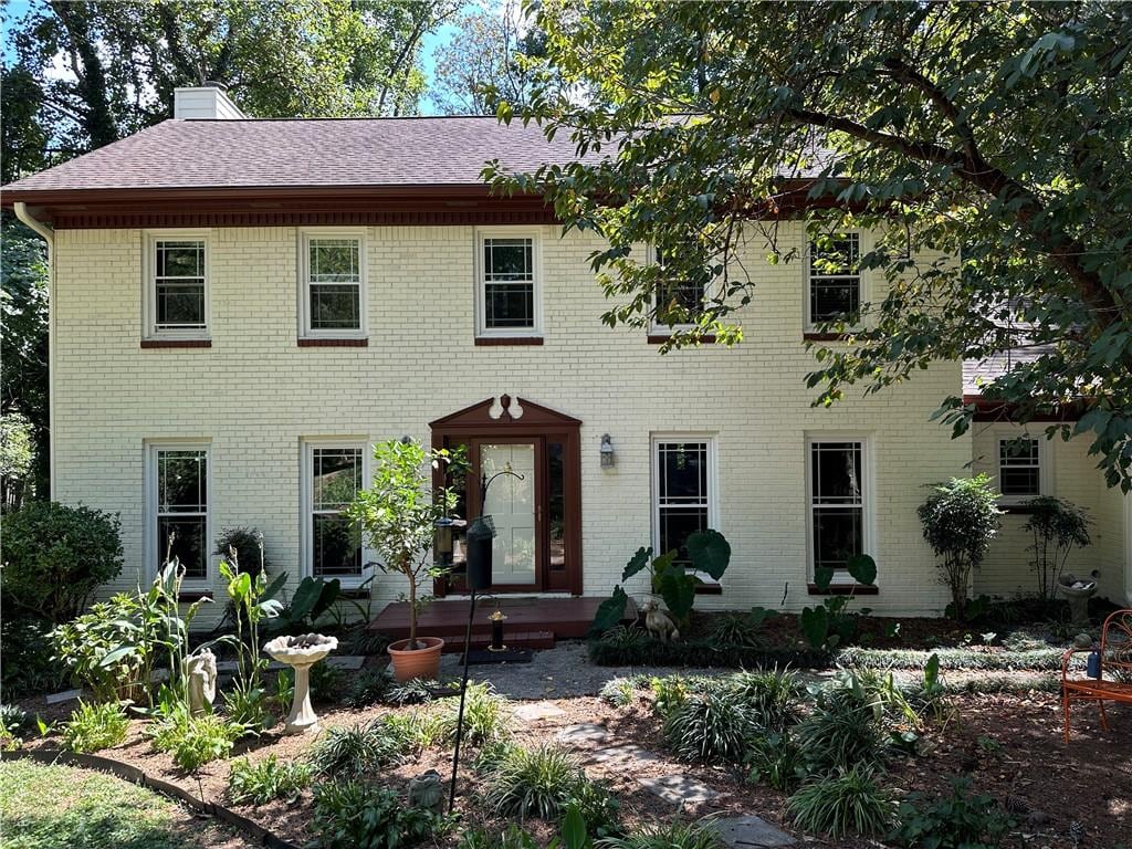 view of colonial house