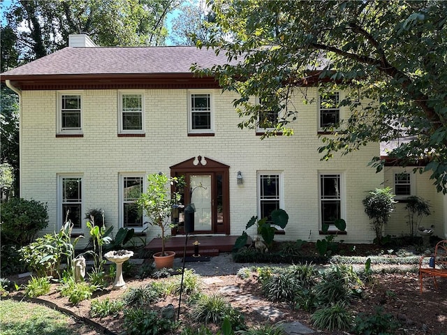 view of colonial house