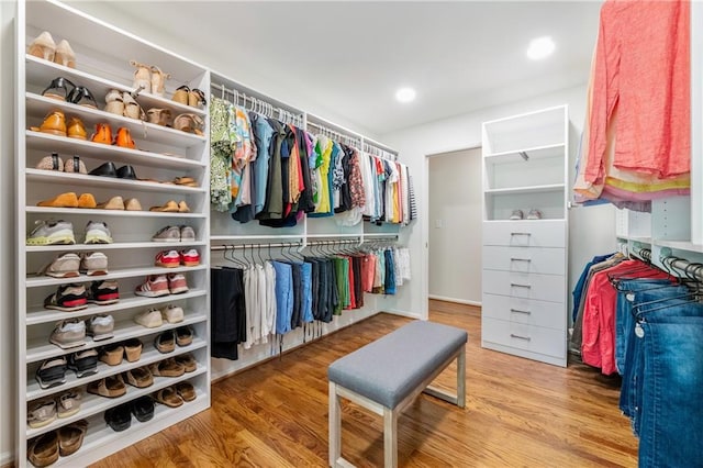 6960 Hunters Branch Dr, Atlanta, GA 30328 - spacious closet with light wood finished floors