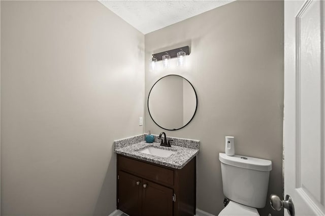 3208 Navajo Cir, Gainesville, GA 30501 - half bath with vanity and toilet