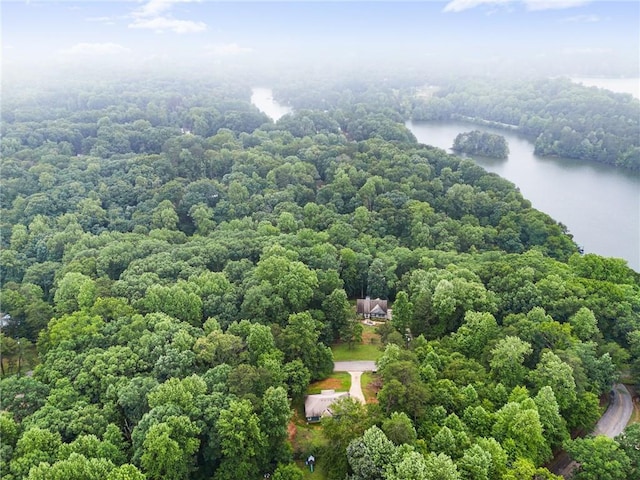 3208 Navajo Cir, Gainesville, GA 30501 - bird's eye view of a large body of water and a forest