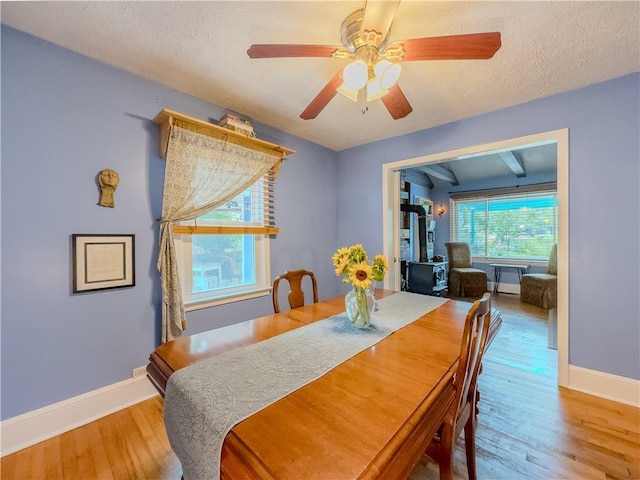 5130 Dearing St, Covington, GA 30014 - dining area with wood finished floors and ceiling fan