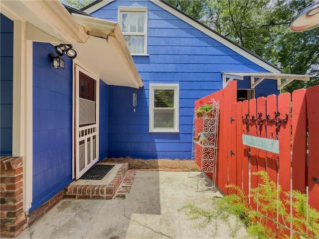 5130 Dearing St, Covington, GA 30014 - view of exterior entry featuring a gate