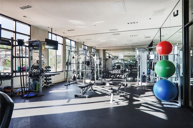 2233 Peachtree Rd NE Unit 1207, Atlanta, GA 30309 - view of gym