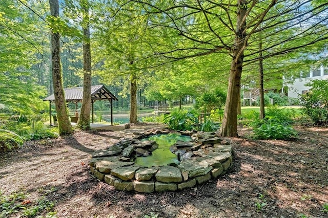 3122 Harmony Rd, Temple, GA 30179 - view of yard featuring a gazebo