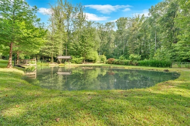3122 Harmony Rd, Temple, GA 30179 - water view with a forest