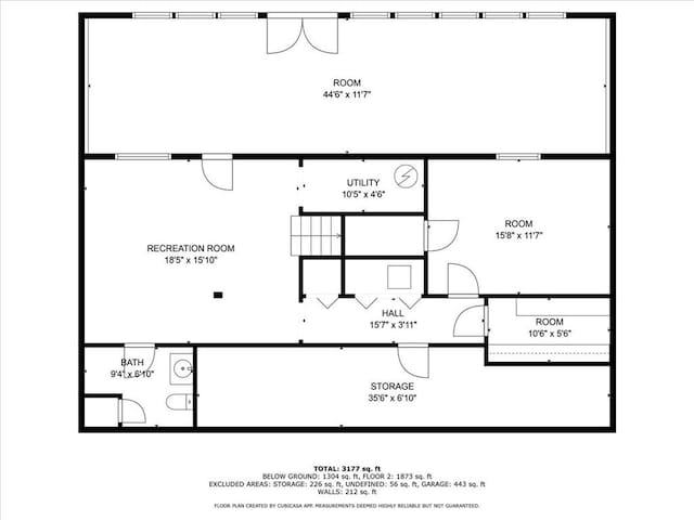 3122 Harmony Rd, Temple, GA 30179 - view of floor plan / room layout