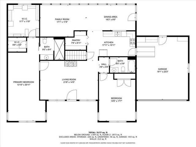 3122 Harmony Rd, Temple, GA 30179 - view of property floor plan